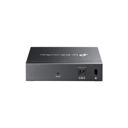 TP-Link ES205GP Omada 5-Port Gigabit Easy Managed Switch with 4-Port PoE+ | Smart Cloud Management, Long-Range PoE, and Silent Surveillance Networking