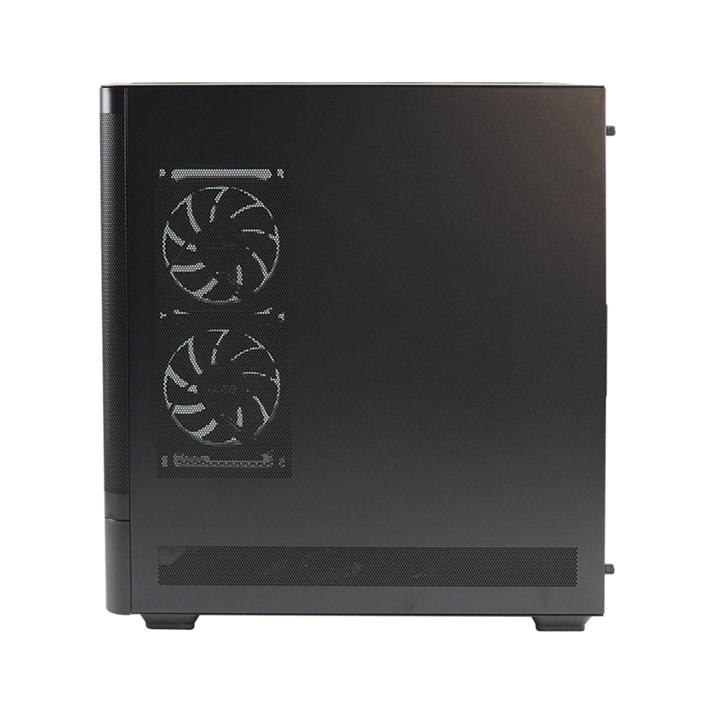EASE EC123BM Panoramic Mesh ATX Gaming Case | 3x ARGB Fans | Tempered Glass | High Airflow Design