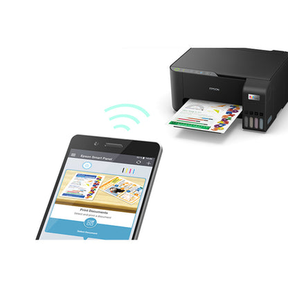 Epson EcoTank L3252 | Wi-Fi All-in-One Ink Tank Printer | Print, Scan, Copy | Borderless 4R | Heat-Free Tech