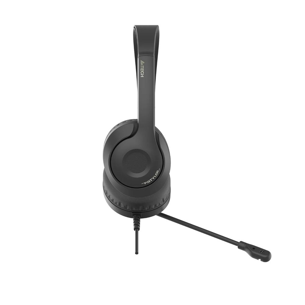 A4Tech FH100i Stereo Headset | 40mm Speaker | Rotatable Microphone | 3.5mm Audio Connection