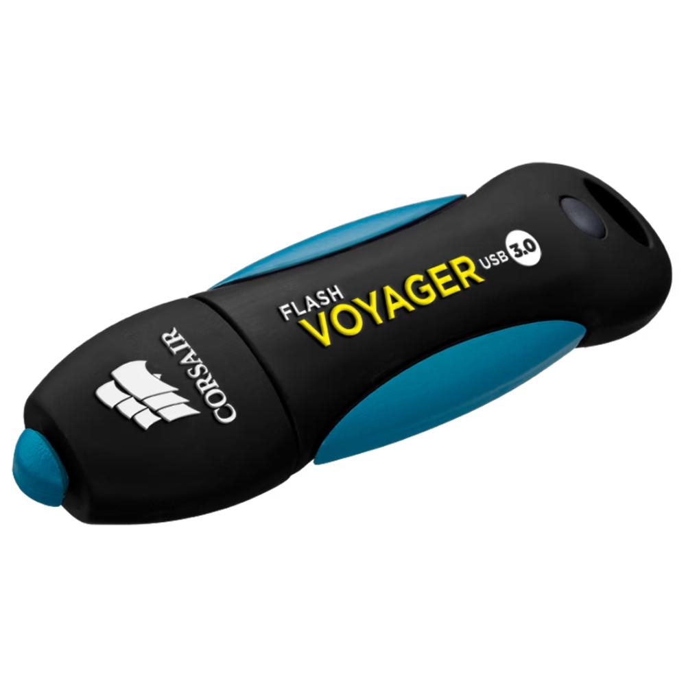 CORSAIR Flash Voyager USB 3.0 Flash Drive | Up to 190MB/s Read | Rugged Rubber Housing | Water-Resistant | USB 2.0 Compatible