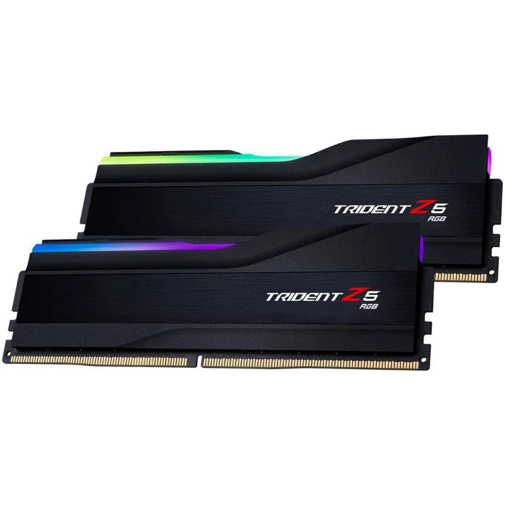 G Skill Trident Z5 DDR5 Desktop Memory | 128GB (2x64GB) Kit | 6400MT/s | CL Timing | 1.40V | Intel XMP 3.0 | Premium Heatspreader Design