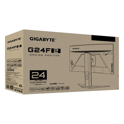 GIGABYTE G24F 2 Gaming Monitor | 23.8" FHD SS IPS Display | 180Hz (OC) | 1ms MPRT | Adaptive-Sync | HDR Ready