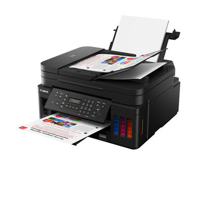 Canon PIXMA G7070 | Wireless MegaTank All-in-One Printer with Fax, Automatic Duplex, ADF, 350-Sheet Capacity