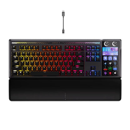 CORSAIR GALLEON 100 SD Stream Deck-Integrated Mechanical Gaming Keyboard | 8,000Hz Hyper-Polling | MLX Pulse Linear Switches | FlashTap SOCD | RGB