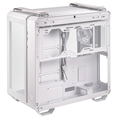 ASUS TUF GAMING GT502 | Mid Tower Case | Dual-Chamber Design | Tempered Glass Panels | Extensive Cooling Support | Military-Grade Style