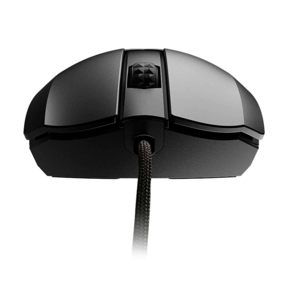 MSI Clutch GM41 Lightweight V2 | Wired RGB Gaming Mouse | 16,000 DPI PixArt Sensor | 65g Ultra-Lightweight | NVIDIA Reflex Latency Analyzer | Omron Switches | MSI Mystic Light | USB Wired | Matte Black | For FPS, Competitive Gaming, and Esports