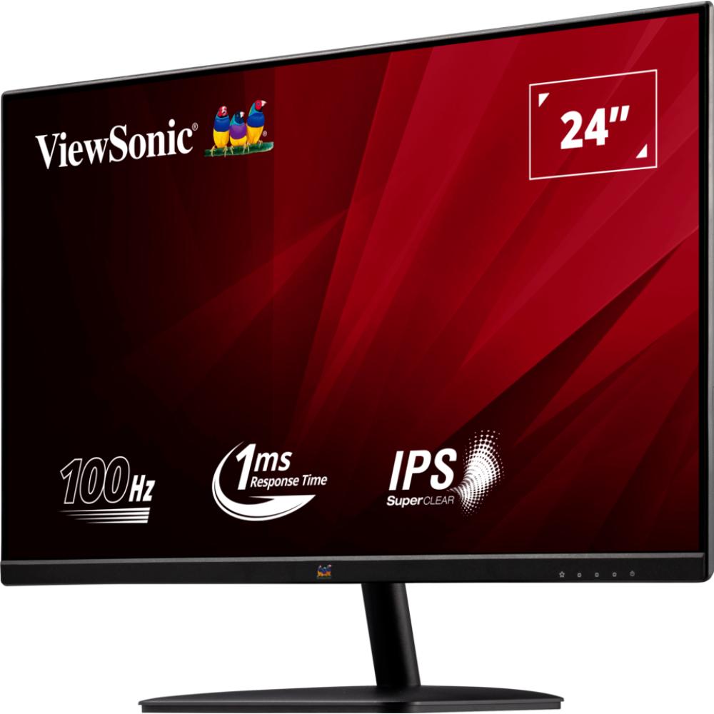ViewSonic VA2432-H | 24” Full HD IPS Monitor, 100Hz, 1ms, Frameless Design