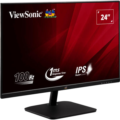 ViewSonic VA2432-H | 24” Full HD IPS Monitor, 100Hz, 1ms, Frameless Design