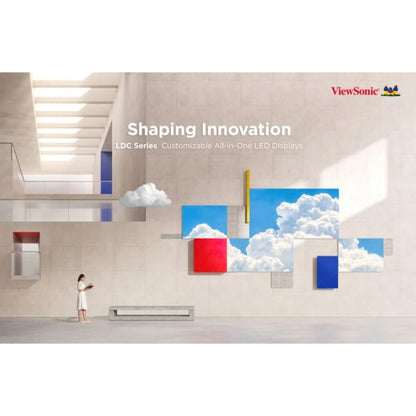 ViewSonic LDC Series 9x4m All-in-One LED Display | 1920×1080 FHD, 3840Hz Refresh, 36 Cabinets