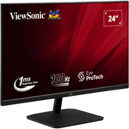 ViewSonic VA2432-H-2 | 24" Full HD IPS Monitor | 100Hz | 1ms MPRT | HDMI & VGA | Eye ProTech
