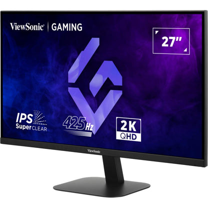 ViewSonic VX2757-2K-PRO-4 27" QHD Gaming Monitor | 2560 × 1440 | 425Hz | 1ms MPRT | IPS | HDR10 | G-Sync Compatible | HDMI 2.1 + DisplayPort 1.4