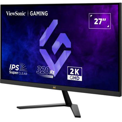 ViewSonic VX2766-2K-PRO-9 | 27-Inch 2K QHD IPS 320Hz Gaming Monitor | G-Sync Compatible | HDR10