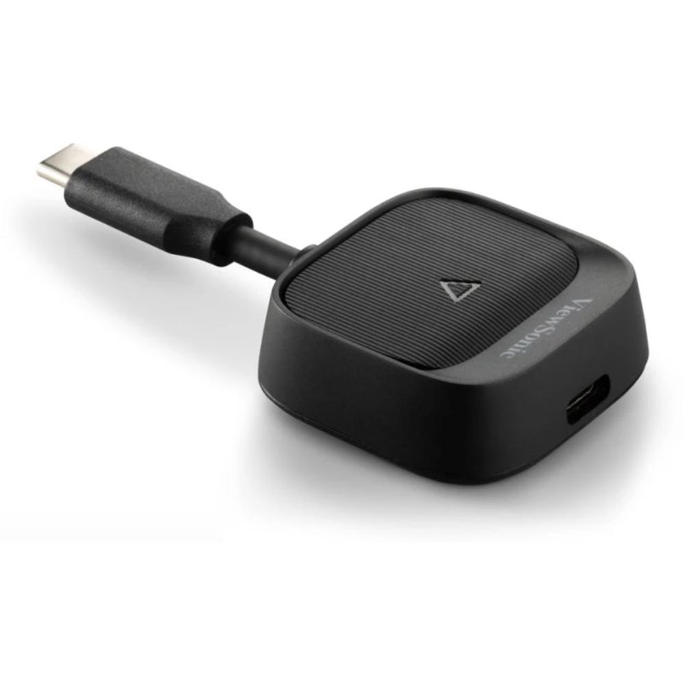 ViewSonic ViewShare WPD-900 | Wireless Screen Casting Kit with 1080p, Peer-to-Peer Connection, and USB-C Pass-Through Charging