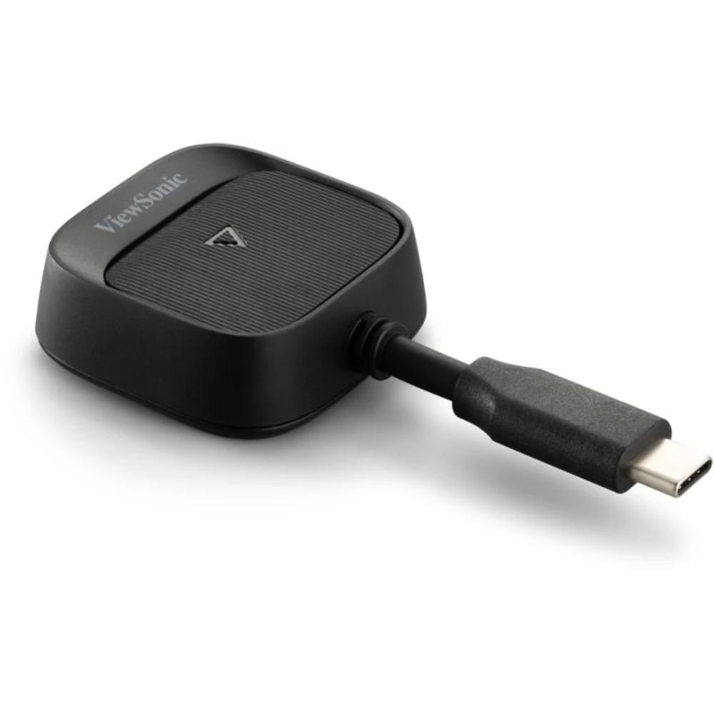 ViewSonic ViewShare WPD-900 | Wireless Screen Casting Kit with 1080p, Peer-to-Peer Connection, and USB-C Pass-Through Charging