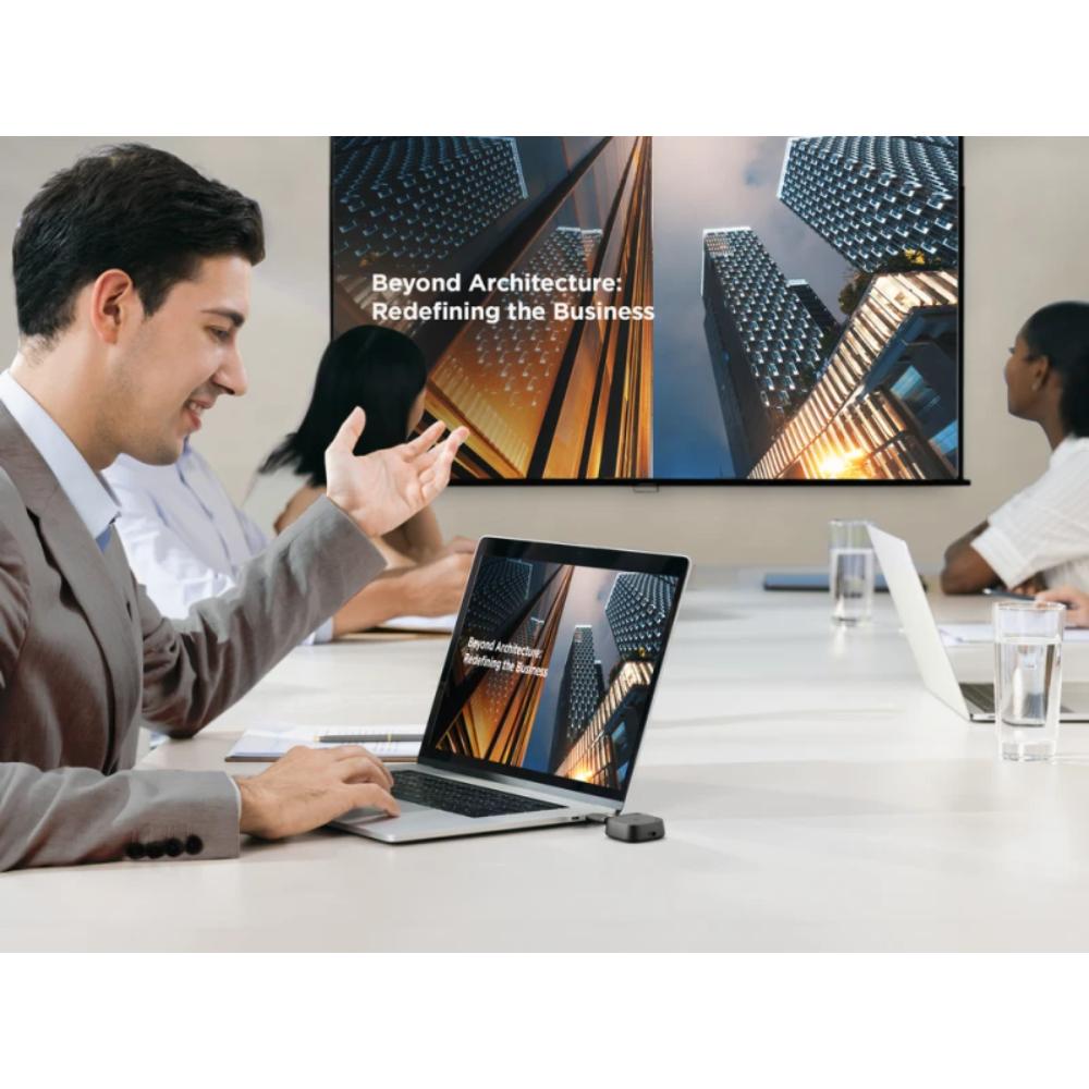 ViewSonic ViewShare WPD-900 | Wireless Screen Casting Kit with 1080p, Peer-to-Peer Connection, and USB-C Pass-Through Charging