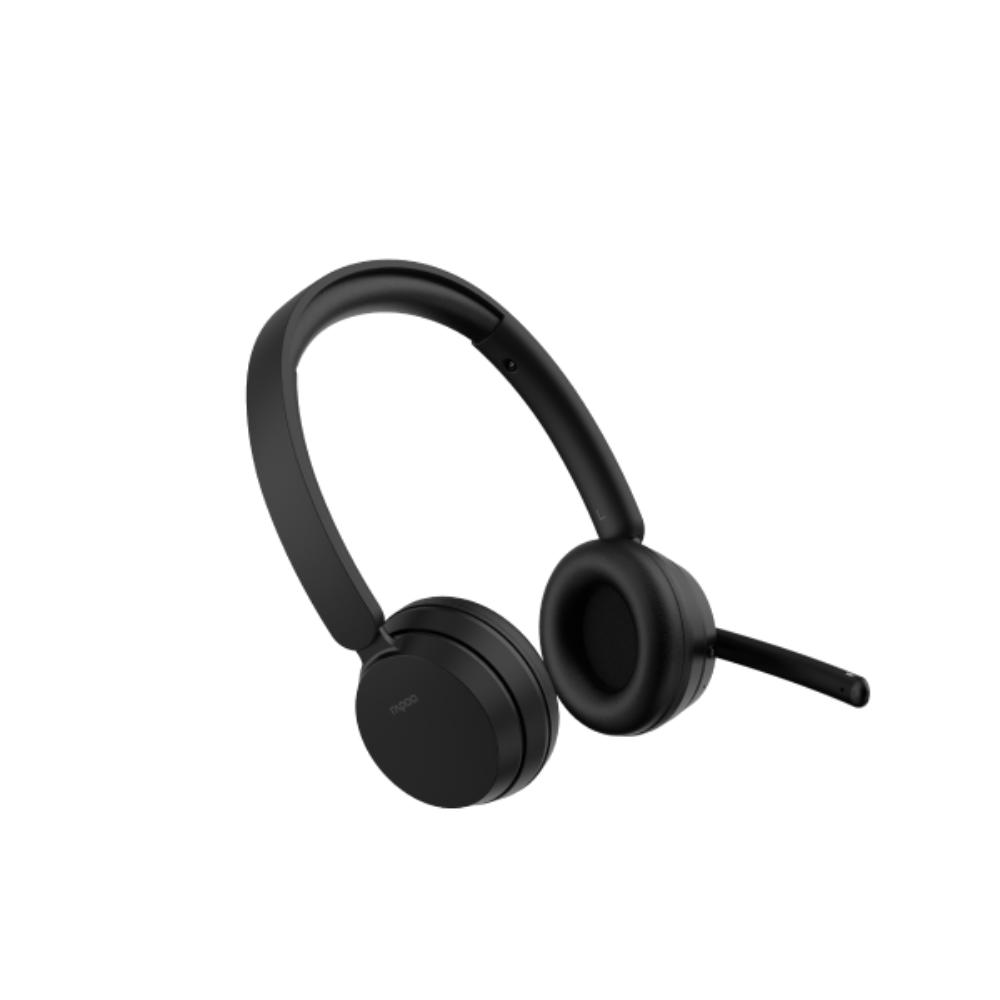 Rapoo H200 Dual-Mode Wireless Headset | 40mm Drivers | Noise-Reduction Microphone | 15-Hour Battery | USB Dongle & Bluetooth