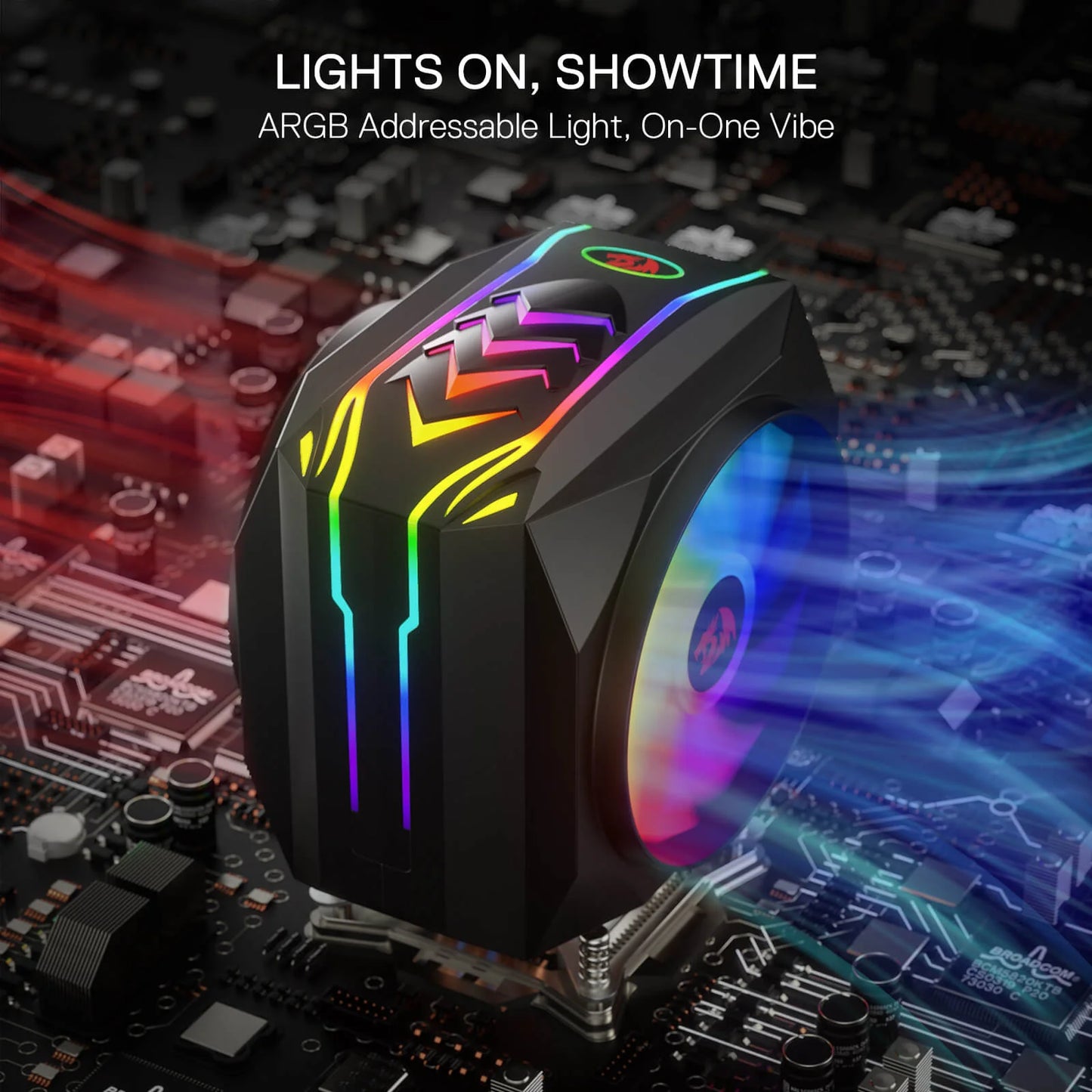 Redragon BALDER CC-2199 RGB CPU Air Cooler