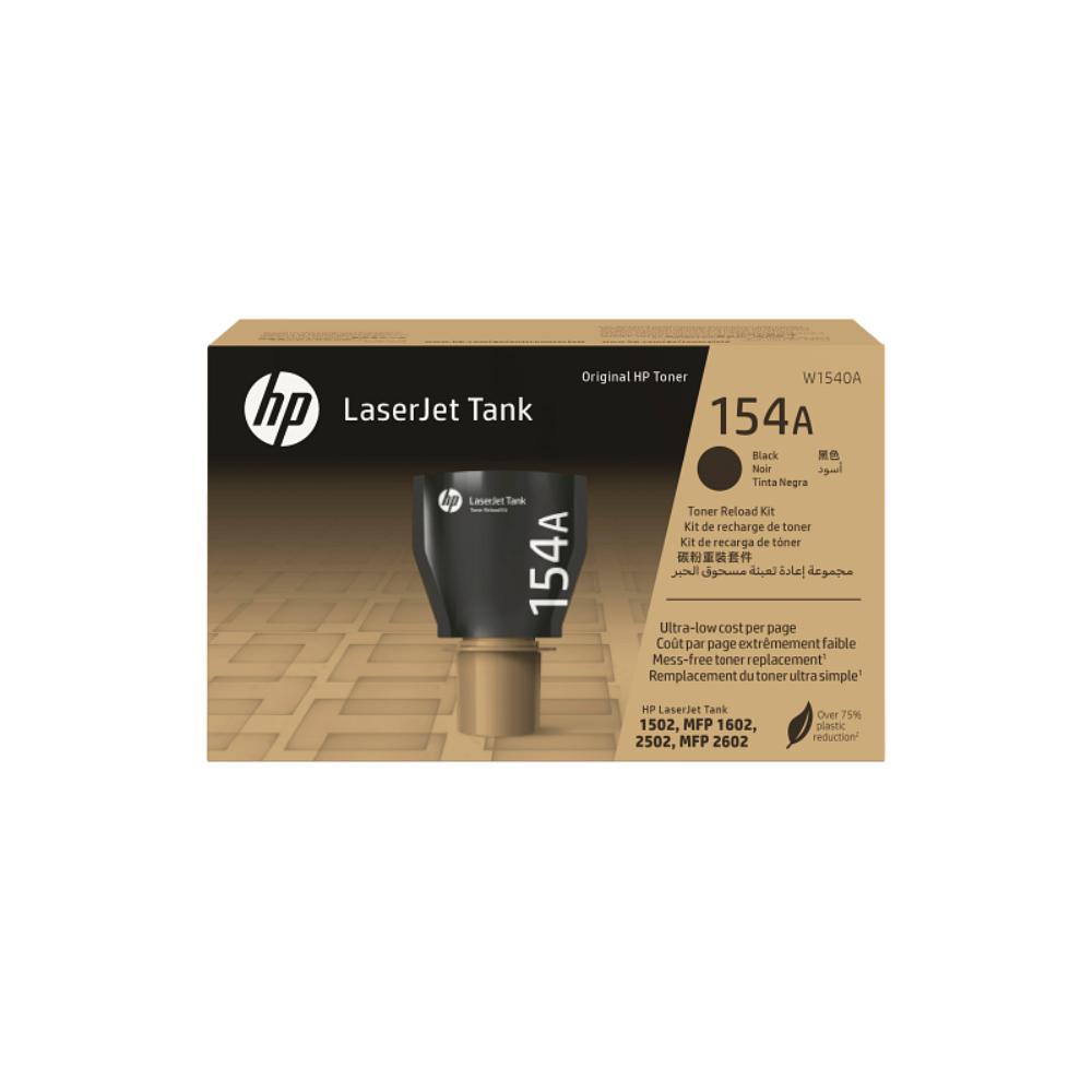 HP 154A Black Original LaserJet Tank Toner Reload Kit (W1540A)