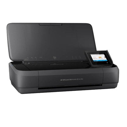 HP OfficeJet 250 Mobile All-in-One Printer | Print, Scan & Copy | Portable | Wi-Fi Direct | Bluetooth Smart | 10-Sheet ADF | 50-Sheet Input | Battery Powered
