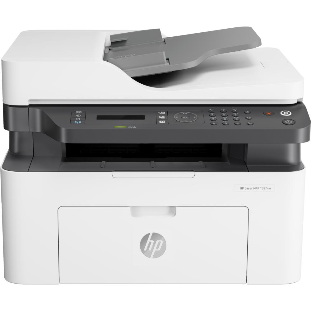 HP Laser 139fnw Wireless Multifunction Printer | Print, Copy, Scan, Fax | Wi-Fi | ADF