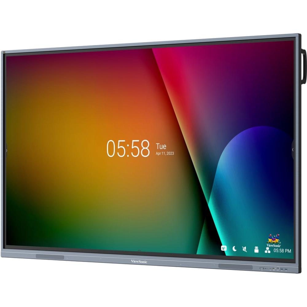 ViewSonic ViewBoard IFP7533-G | 75" 4K Interactive Display, Android 11, 40-Point Touch, USB-C 65W PD