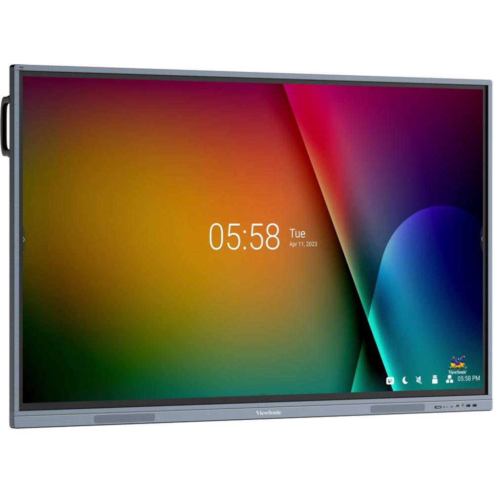 ViewSonic ViewBoard IFP7533-G | 75" 4K Interactive Display, Android 11, 40-Point Touch, USB-C 65W PD