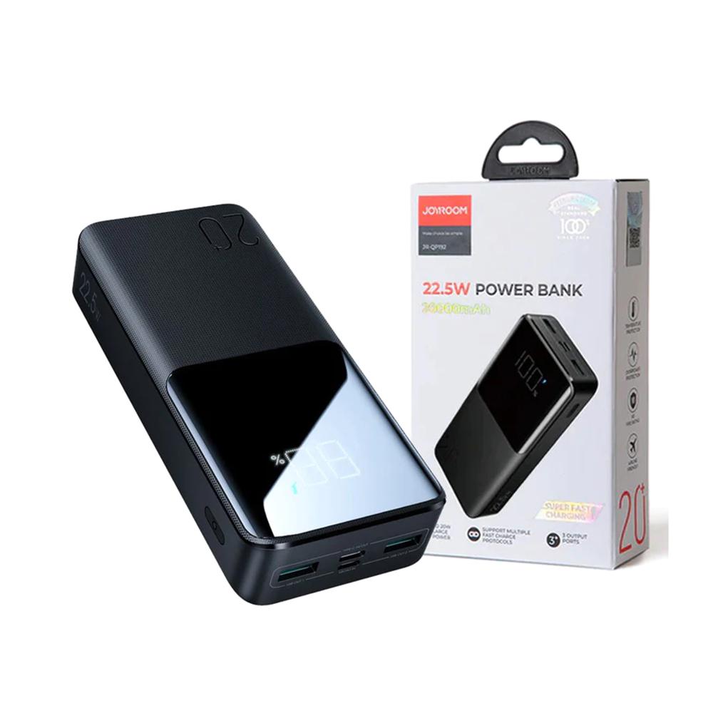JOYROOM JR-QP192 22.5W Fast Charging Power Bank | 20000mAh Capacity