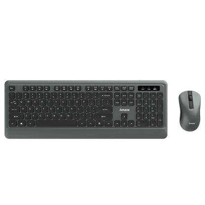 Amaze Probus A745 Wireless Keyboard & Mouse Combo | Comfort Silent Keys | Built-In Palm Rest | Ergonomic Design | 2.4GHz Wireless | For Home & Office Use
