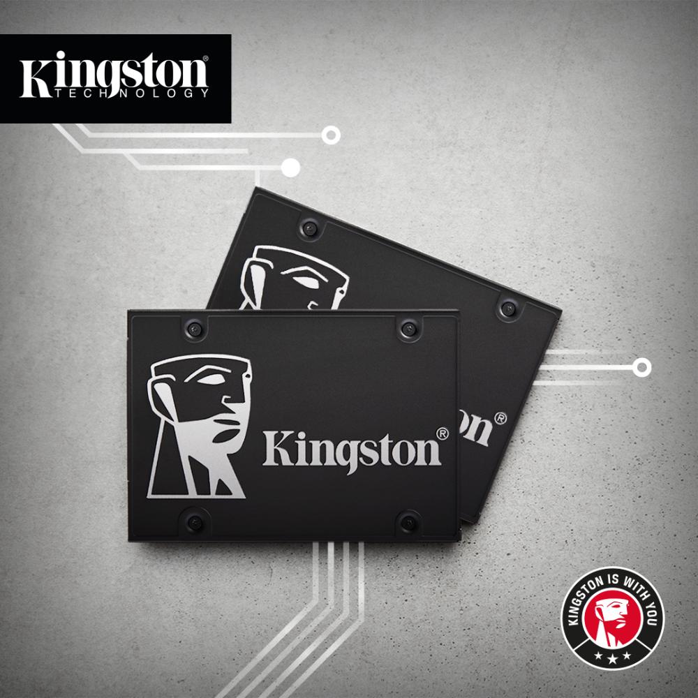 Kingston KC600 | 2.5" SATA III SSD, 550MB/s Read, 520MB/s Write, AES 256-bit Encryption | 256GB