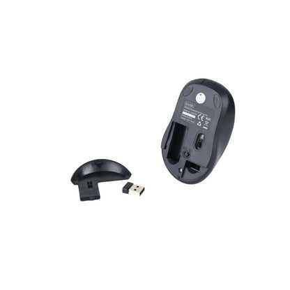 EASE EKM200 Wireless Keyboard and Mouse Combo | 2.4GHz Wireless | Single USB Receiver | 1200 DPI Mouse