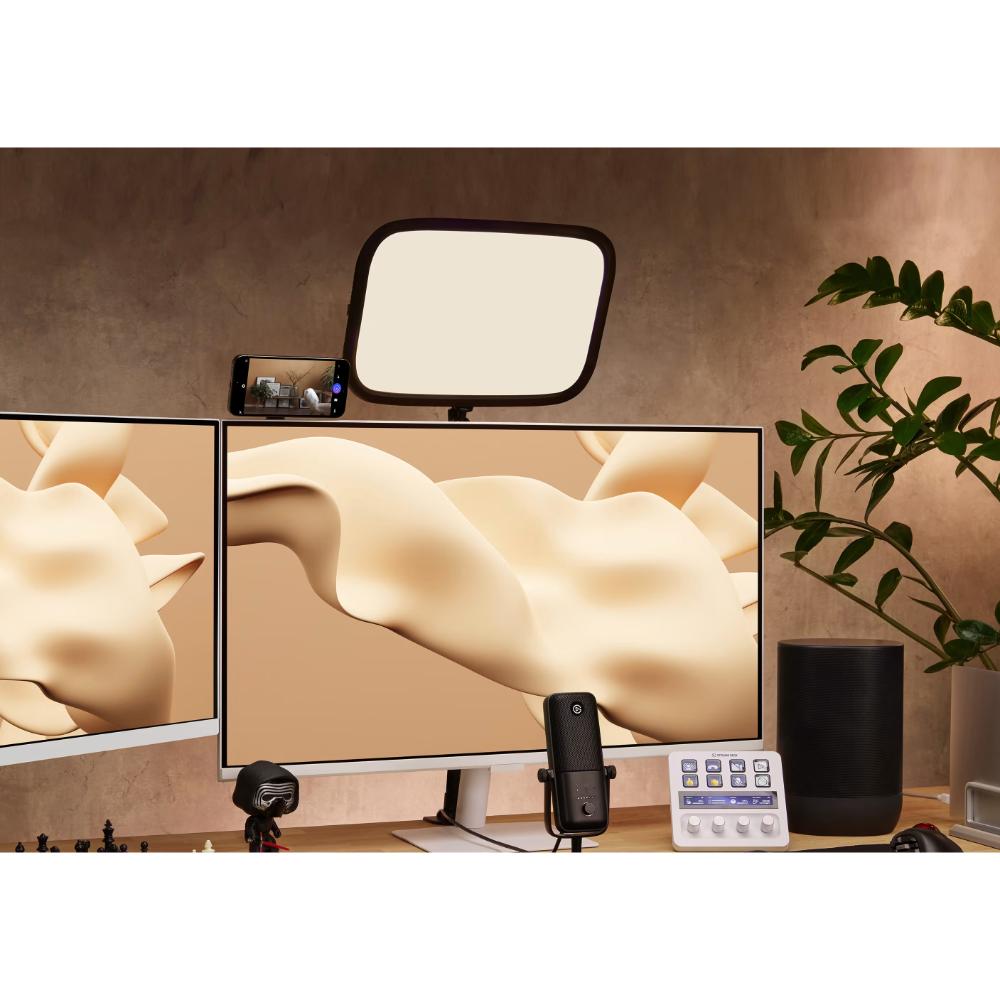 Elgato Key Light | Professional Studio LED Panel | 2800 Lumens | App-Controlled | Wi-Fi Lighting Solution