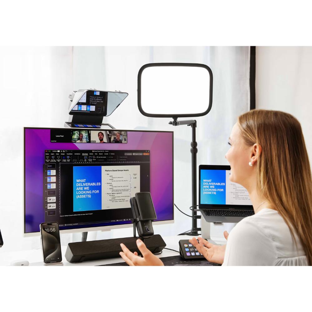 Elgato Key Light | Professional Studio LED Panel | 2800 Lumens | App-Controlled | Wi-Fi Lighting Solution