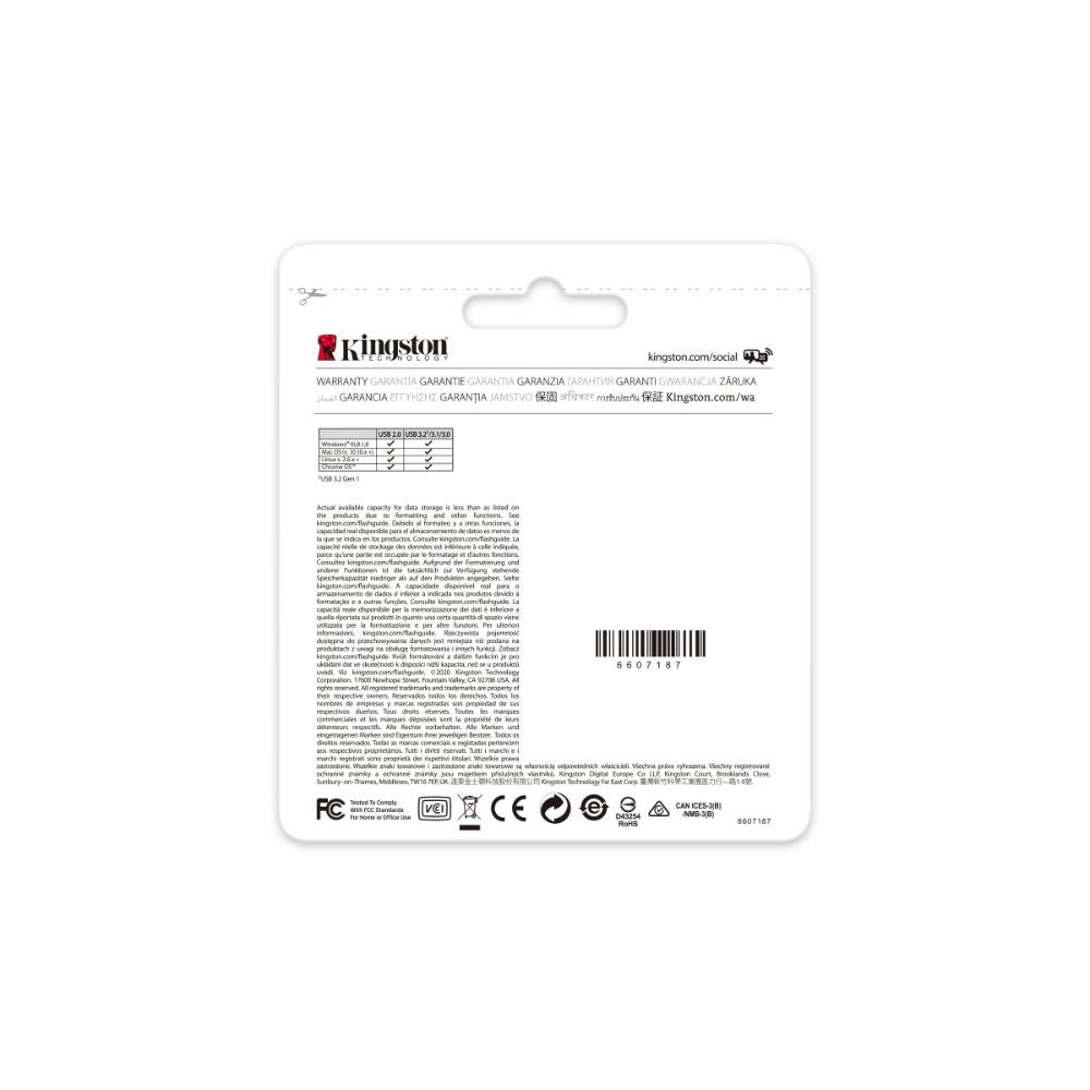 Kingston DataTraveler Exodia | USB 3.2 Gen 1 Flash Drive | High-Speed Portable Storage | 64GB - 256GB