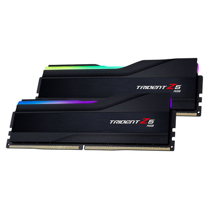 G Skill Trident Z5 Neo RGB DDR5 Desktop Memory | 128GB (2x64GB) Kit | 6000MT/s | CL36-36-36-96 | 1.35V | AMD EXPO | Matte Black