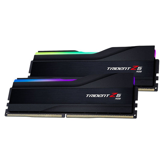 G.Skill Trident Z5 Neo RGB DDR5 Desktop Memory | 128GB (2x64GB) Kit | 6000MT/s | CL36-36-36-96 | 1.35V | AMD EXPO | Matte Black