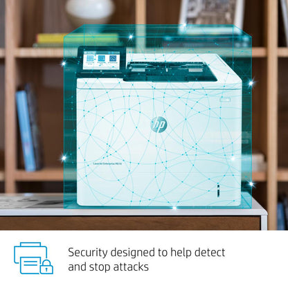 HP LaserJet Enterprise M610dn | High-Speed Enterprise Monochrome Laser Printer | 55 PPM | Duplex | Gigabit Ethernet