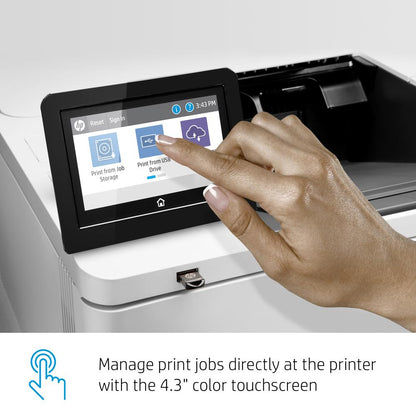 HP LaserJet Enterprise M610dn | High-Speed Enterprise Monochrome Laser Printer | 55 PPM | Duplex | Gigabit Ethernet