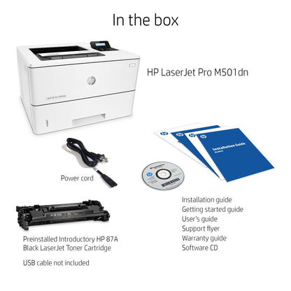 HP LaserJet Pro M501dn Printer | High-Speed, Energy-Efficient Printing for Your Office