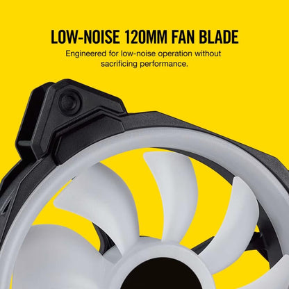 Corsair LL120 RGB | 120mm Dual Light Loop RGB PWM Fans (3-Pack with Lighting Node PRO)
