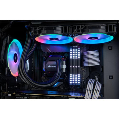 Corsair LL120 RGB | 120mm Dual Light Loop RGB PWM Fans (3-Pack with Lighting Node PRO)