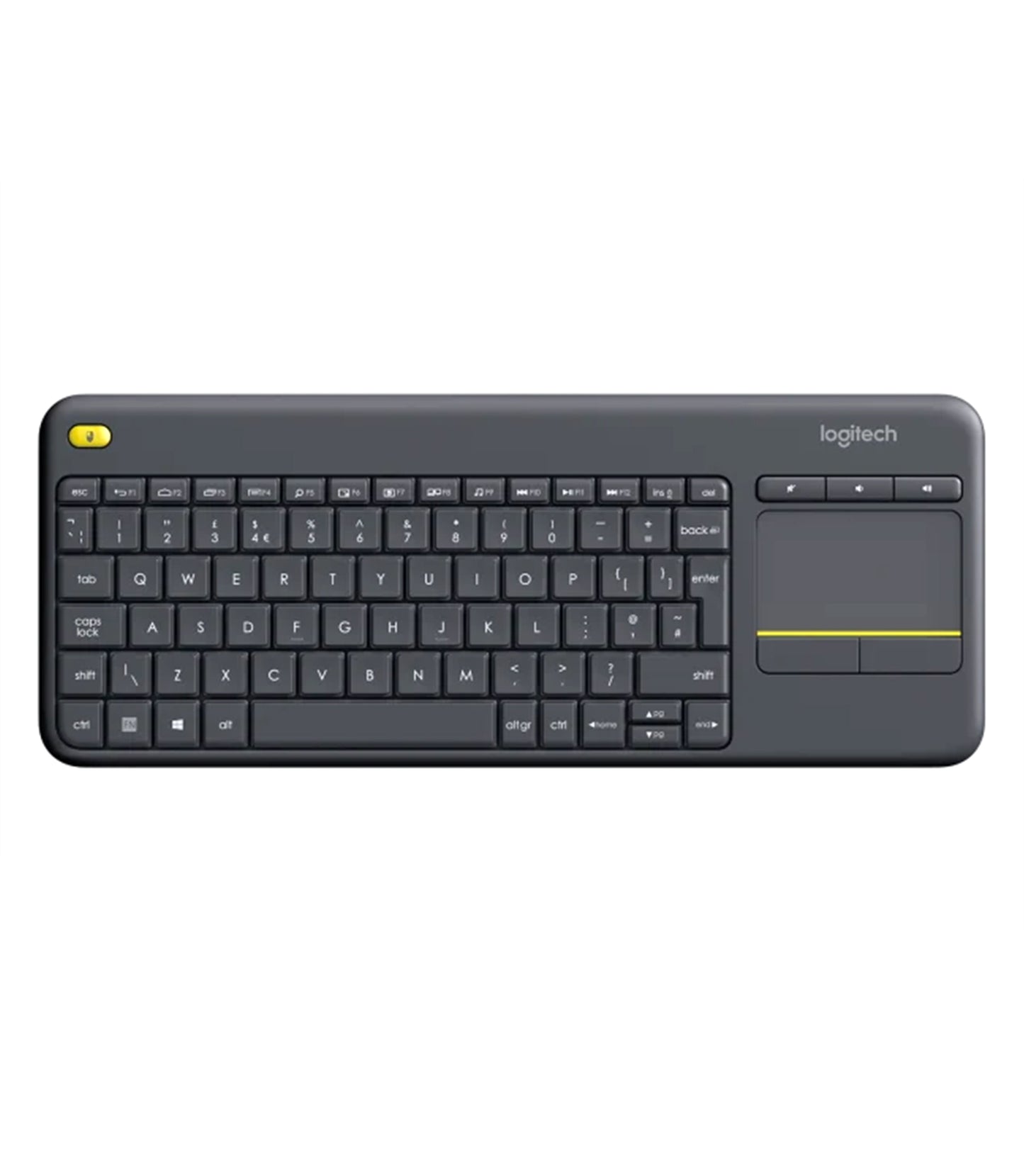 Logitech K400 Plus Wireless Touch Keyboard