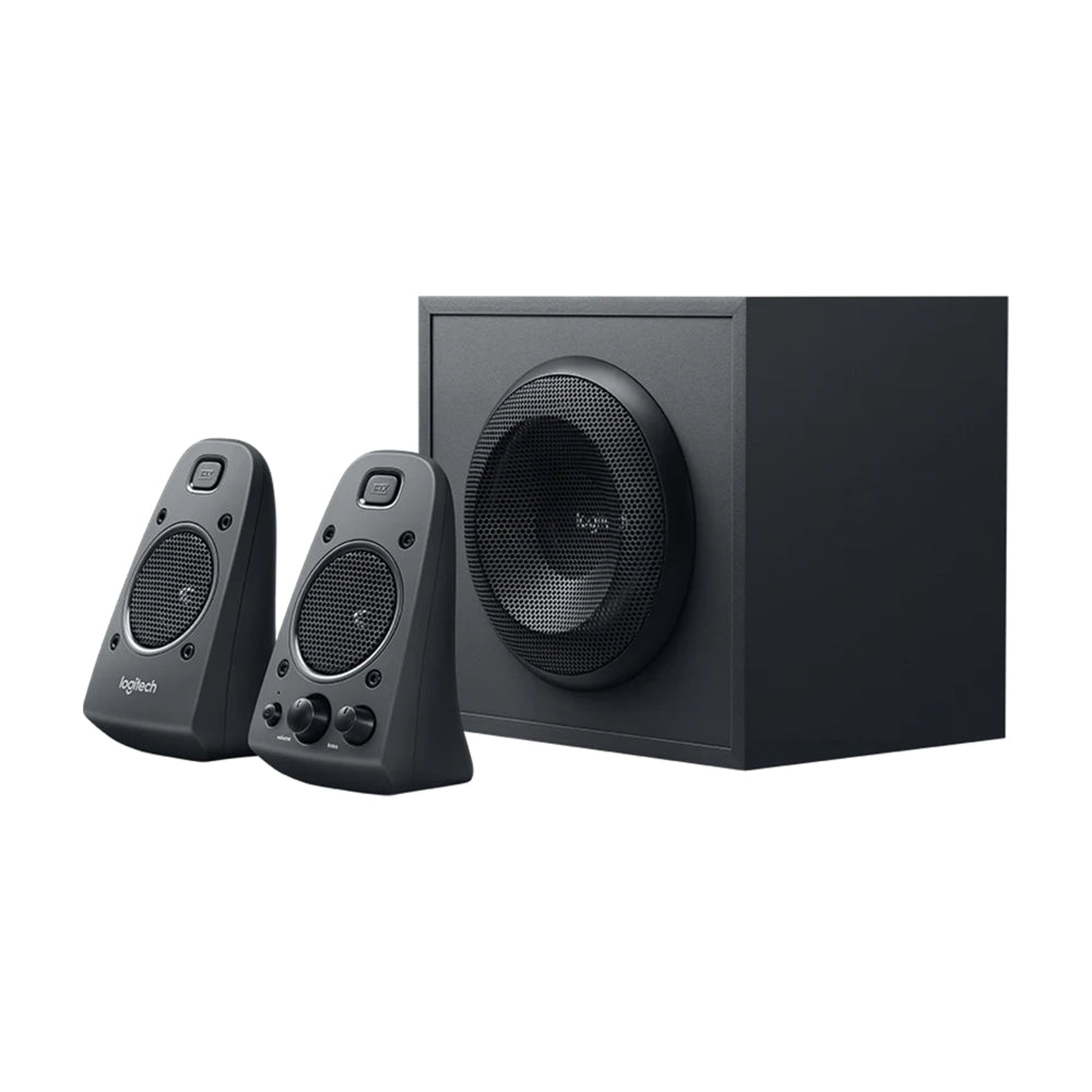 Logitech Z625 | Speaker System with Subwoofer and Optical Input | THX-Certified | 400W Peak Power | 2.1 Channel Audio | Multiple Inputs