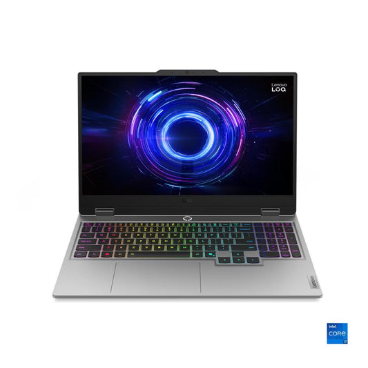 Lenovo LOQ 15IRX10 Gaming Laptop | 14th Gen Intel® Core™ i7-14700HX | 16GB DDR5 | 512GB PCIe Gen4 SSD | NVIDIA® GeForce RTX™ 5060 8GB GDDR7 | 15.6" FHD 144Hz IPS | Luna Grey