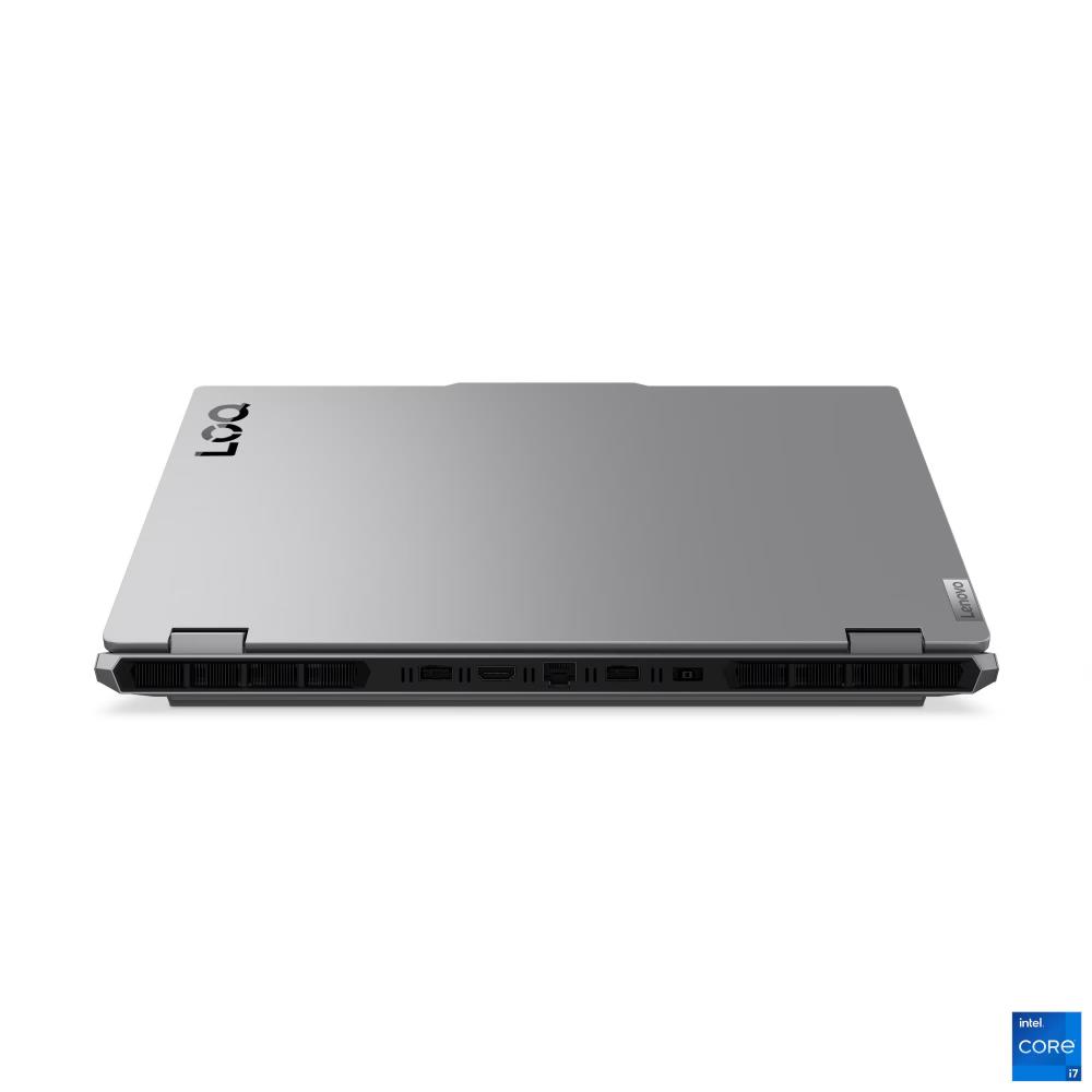 Lenovo LOQ 15IRX10 Gaming Laptop | 14th Gen Intel® Core™ i7-14700HX | 16GB DDR5 | 512GB PCIe Gen4 SSD | NVIDIA® GeForce RTX™ 5060 8GB GDDR7 | 15.6" FHD 144Hz IPS | Luna Grey