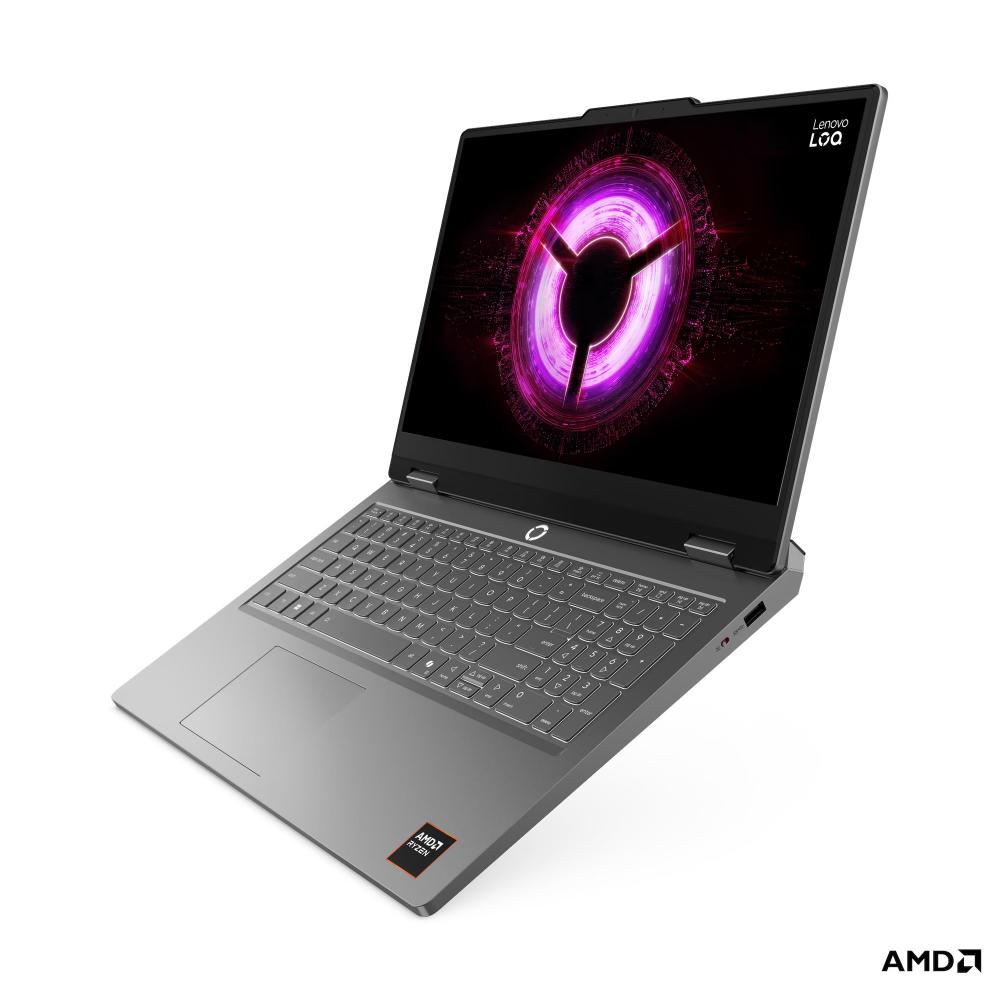 Lenovo LOQ Essential 15ARP11 Gaming Laptop | AMD Ryzen™ 7 170 | 16GB DDR5 | 1TB PCIe Gen4 SSD | NVIDIA® GeForce RTX™ 5060 8GB GDDR7 | 15.6" FHD 144Hz IPS | Luna Grey