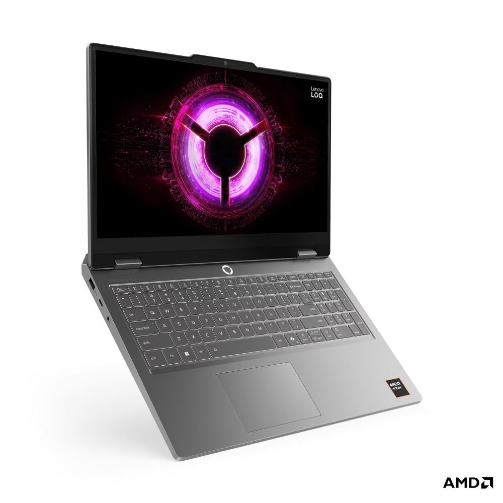 Lenovo LOQ Essential 15ARP11 Gaming Laptop | AMD Ryzen™ 7 170 | 16GB DDR5 | 1TB PCIe Gen4 SSD | NVIDIA® GeForce RTX™ 5060 8GB GDDR7 | 15.6" FHD 144Hz IPS | Luna Grey