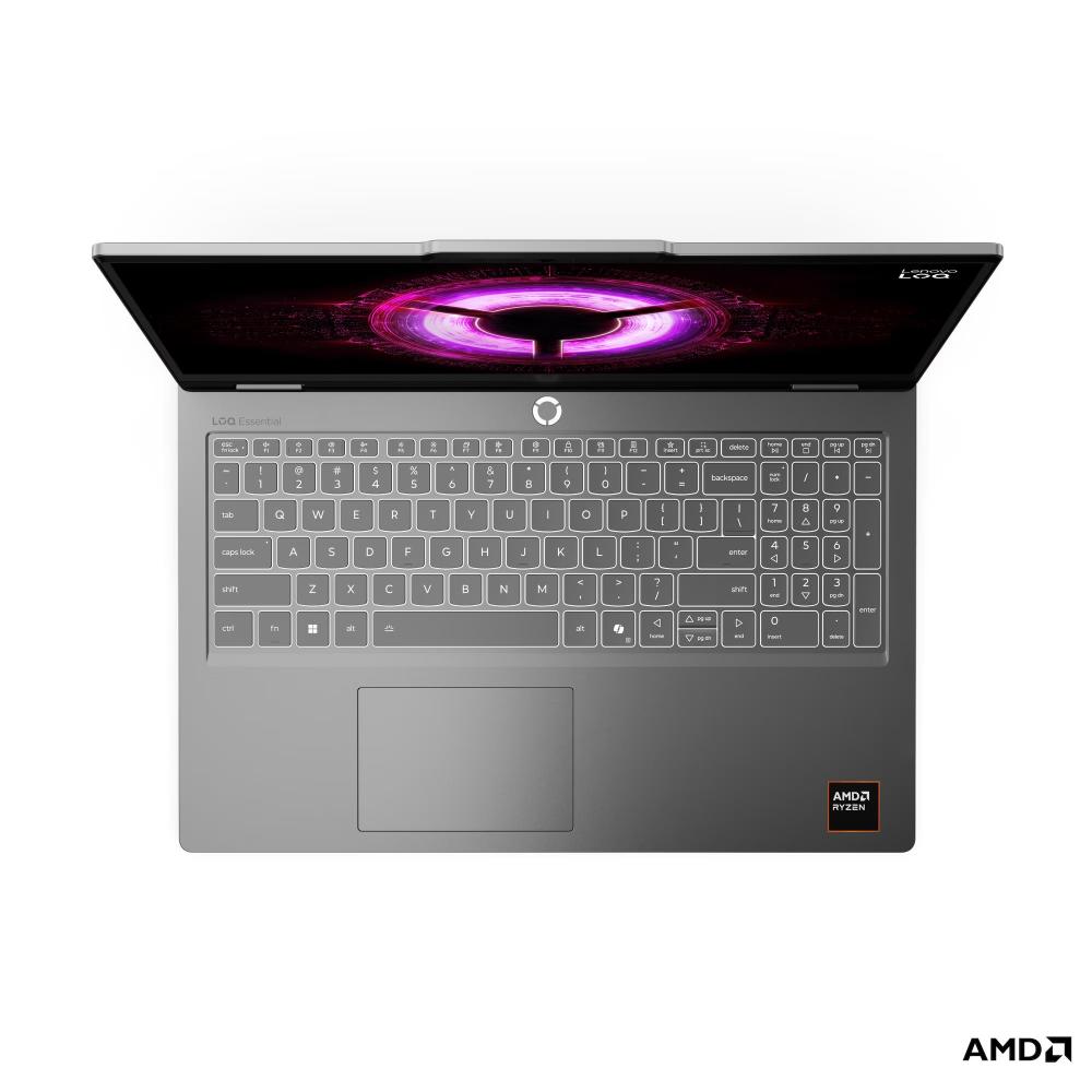 Lenovo LOQ Essential 15ARP11 Gaming Laptop | AMD Ryzen™ 7 170 | 16GB DDR5 | 1TB PCIe Gen4 SSD | NVIDIA® GeForce RTX™ 5060 8GB GDDR7 | 15.6" FHD 144Hz IPS | Luna Grey