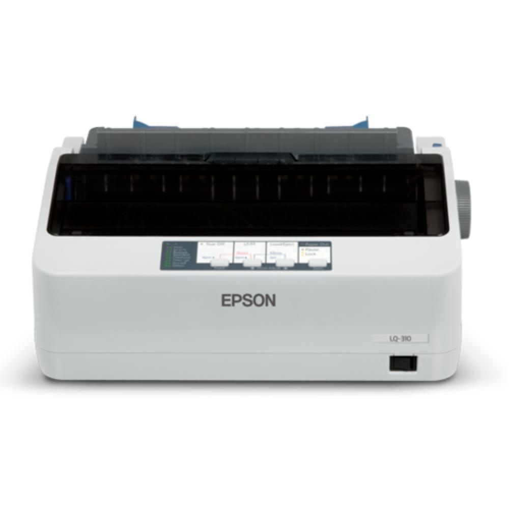 Epson LQ-310 Dot Matrix Printer | 24-Pin Narrow Carriage, 416 CPS Print Speed, USB/Serial/Parallel Connectivity