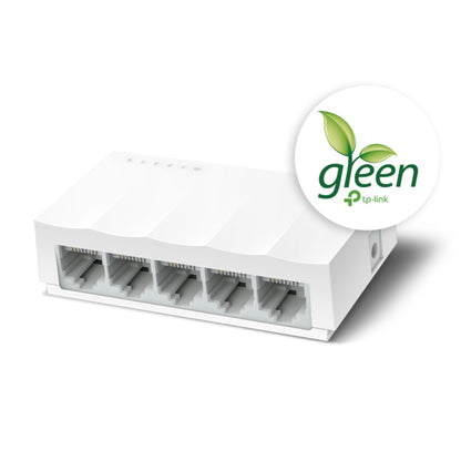 TP-Link LS1005 5-Port 10/100Mbps Desktop Switch | Energy-Efficient, Silent, and Hassle-Free Network Expansion